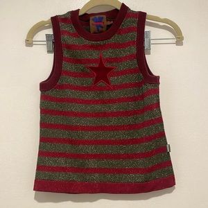 Heaven by Marc Jacobs striped star knit tank top